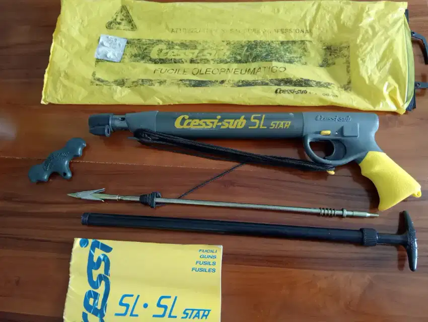 Spearfishing Speargun CRESSI Sub SL STAR preloved