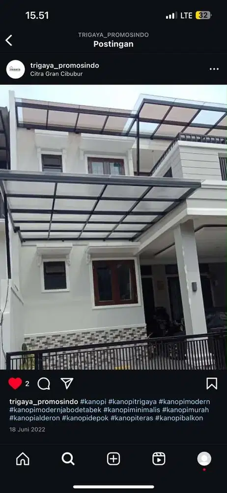 Kanopi, Pagar, Teralis, Tangga, Railing murah depok