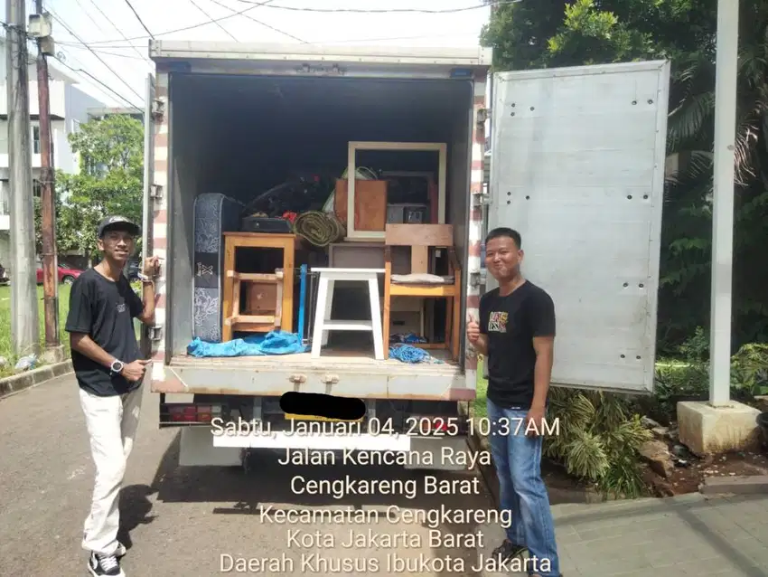 jasa sewa truk pindahan carter engkel box angkutan barang