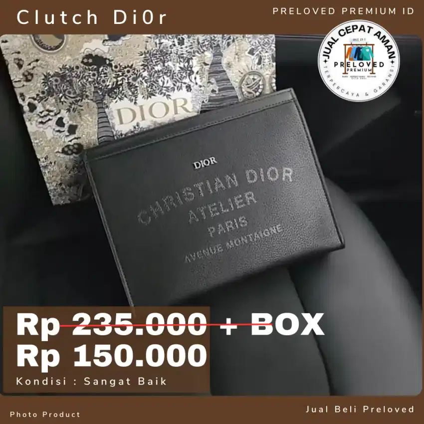 JUAL CEPAT MURAH! CLUTCH SERBAGUNA DI0R