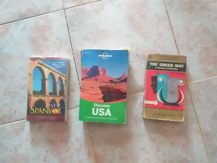 Buku Tavelling USA,  Buku Best of Spanyol, Buku Greek Way to Western