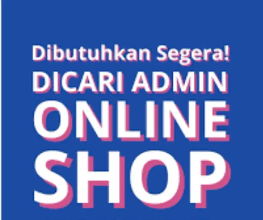 Lowongan kerja admin live