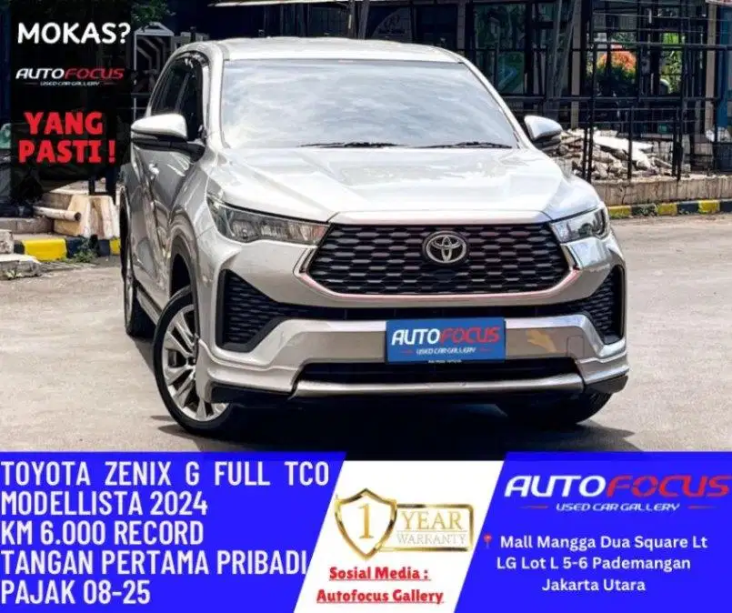 Tdp50JT INNOVA ZENIX G CVT 2024 (Upgrade Q Version)