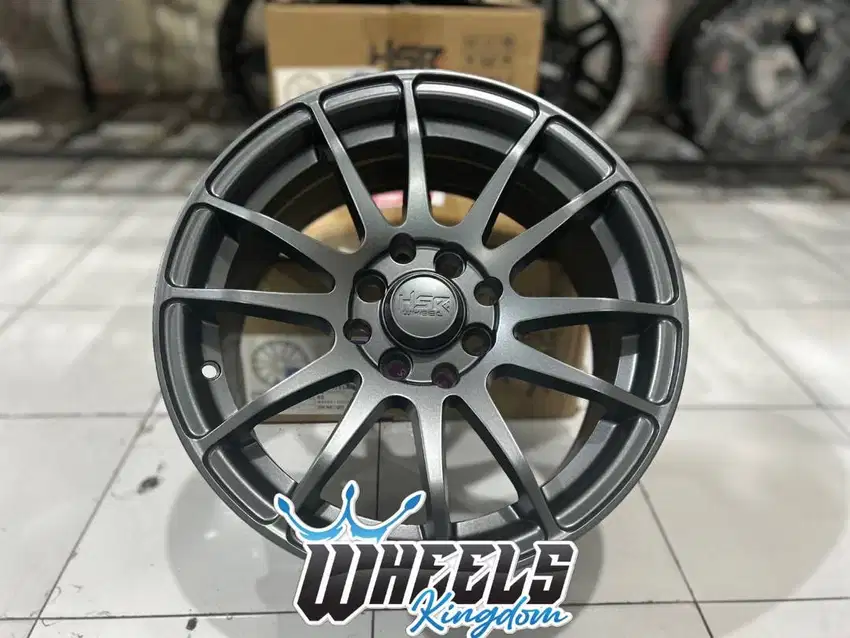 VELG R15 VELG MOBIL RACING RING 15 JARI JARI HSR PASIFIC PCD 4X100/114