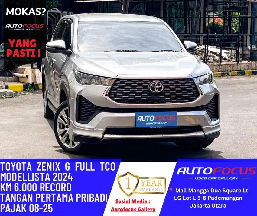 INNOVA ZENIX G CVT 2024  (Upgrade Q Version)