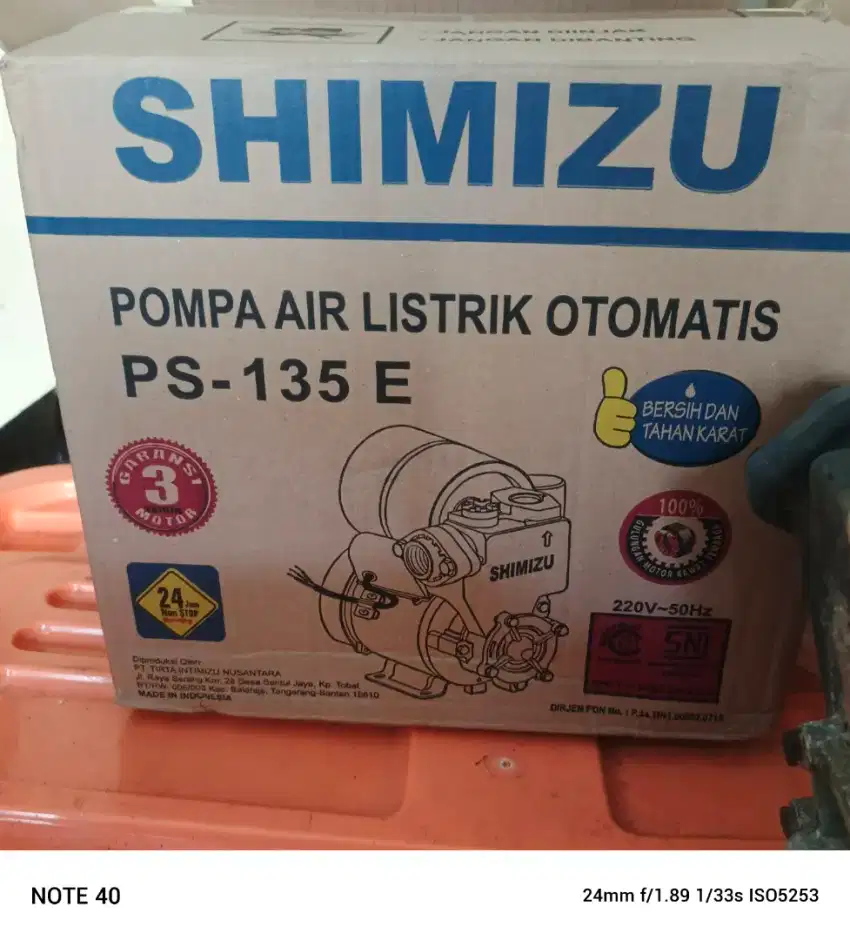 Jual Pompa Air Listrik Otomatis PS-135E