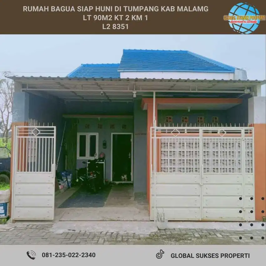 Rumah Siap Huni View Keren Kawasan Asri Dekat Lembah Tumpang Malang