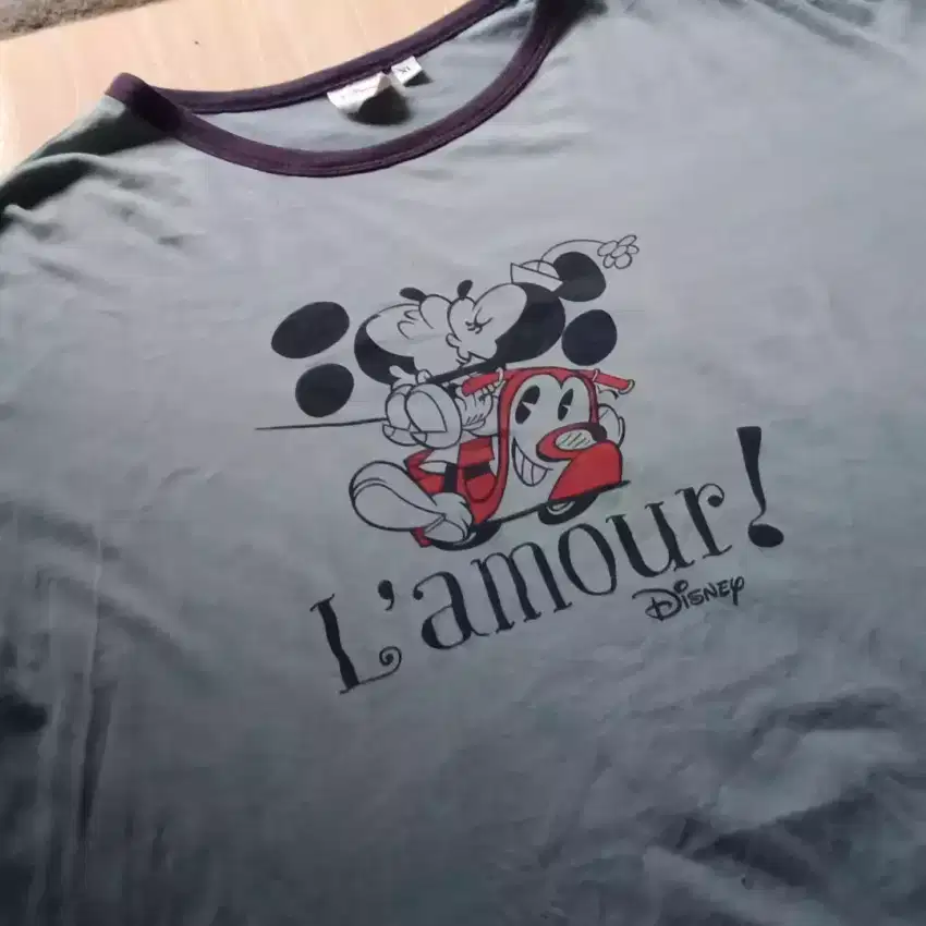 Vintage Mickey Mouse Disney Size Xl Koleksi Kaos film murah