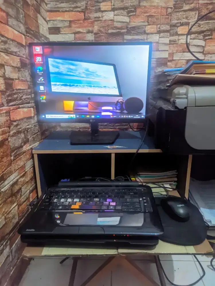 Komputer laptop toshiba E205build-up core i5 ram 6GB/500