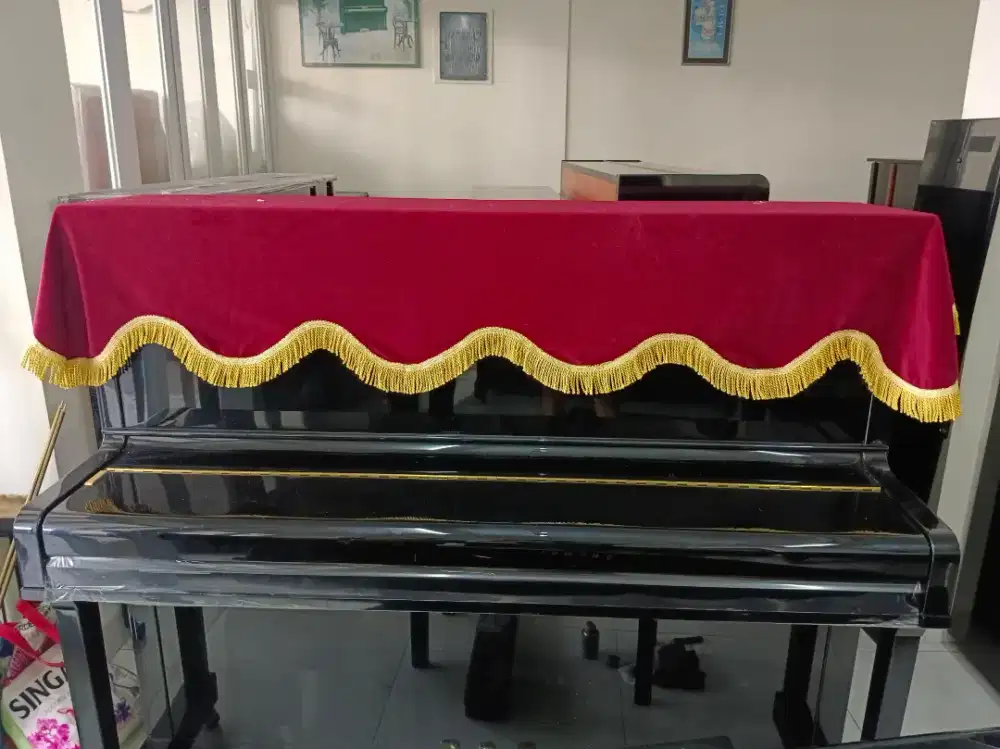 Jual cover beludru piano uprigt,,baby grand, keyboard
