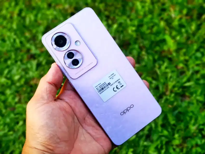 Oppo Reno 11F 5G Ram 8/256Gb Ungu Coral Mulus Fullset Ori Garansi