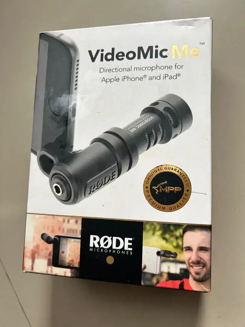 Dijual kondisi bagus Microphone VideoMic Me Rode (for iPhone dan iPad)