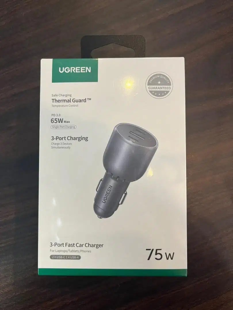 Car Charger Ugreen 75W