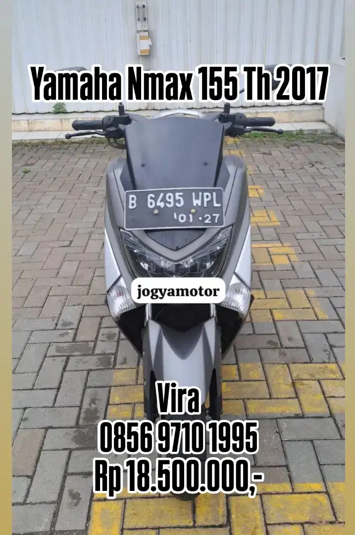 Yamaha nmax 155 th 2017 cek unit langsung ke jogyamotor