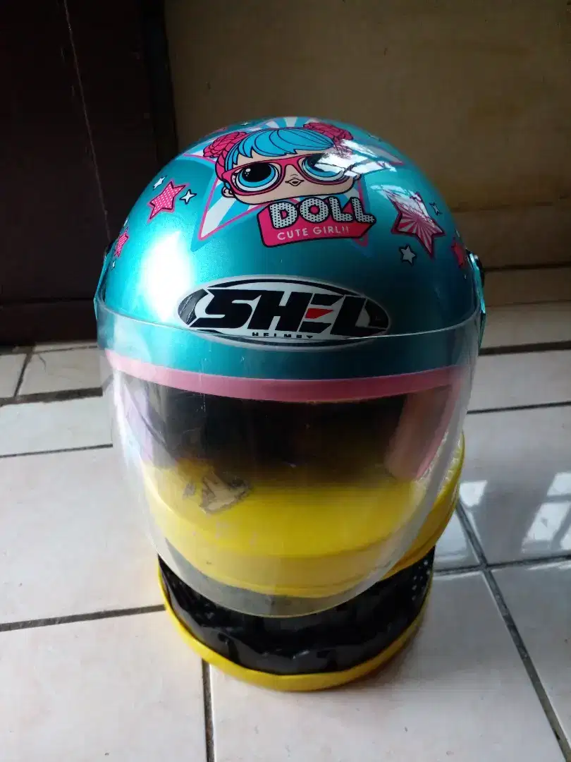 Jual Helm Merk Shel Anak ukuran L