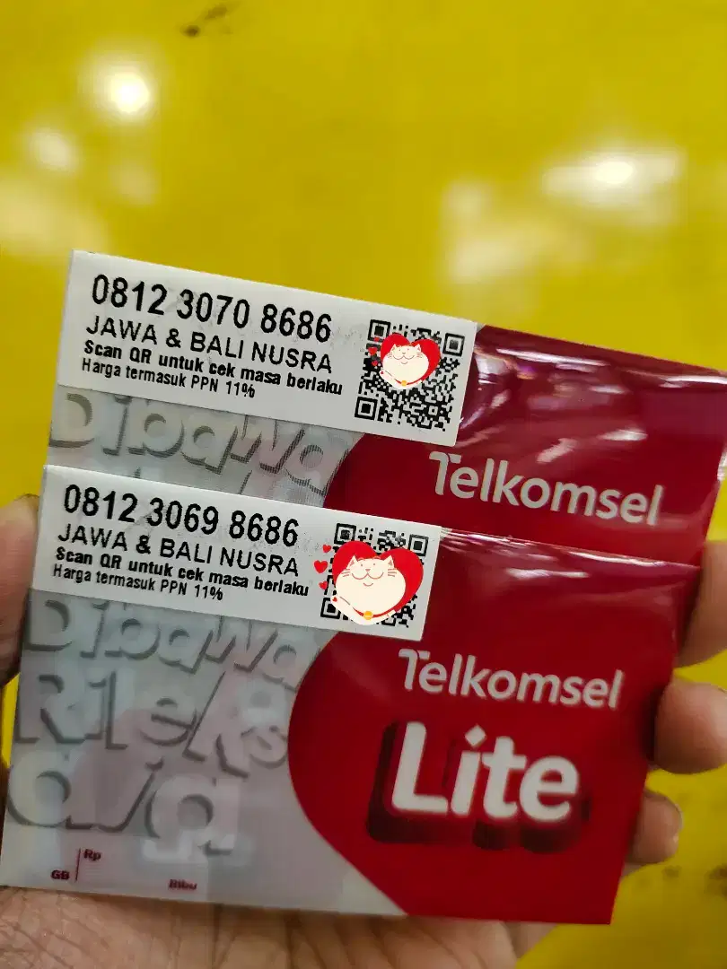 Nomor cantik telkomsel 86