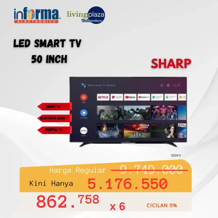 SHARP 504K ANDROID TV