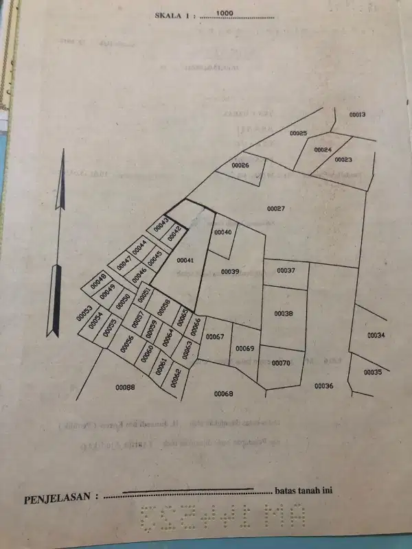 DI JUAL TANAH 800 M² DI DESA JAYAMULYA, SERANG BARU.