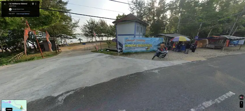 Dijual Tanah Lokasi: PAcitan (Jawa TImur) pinggir jalan dekat pantai