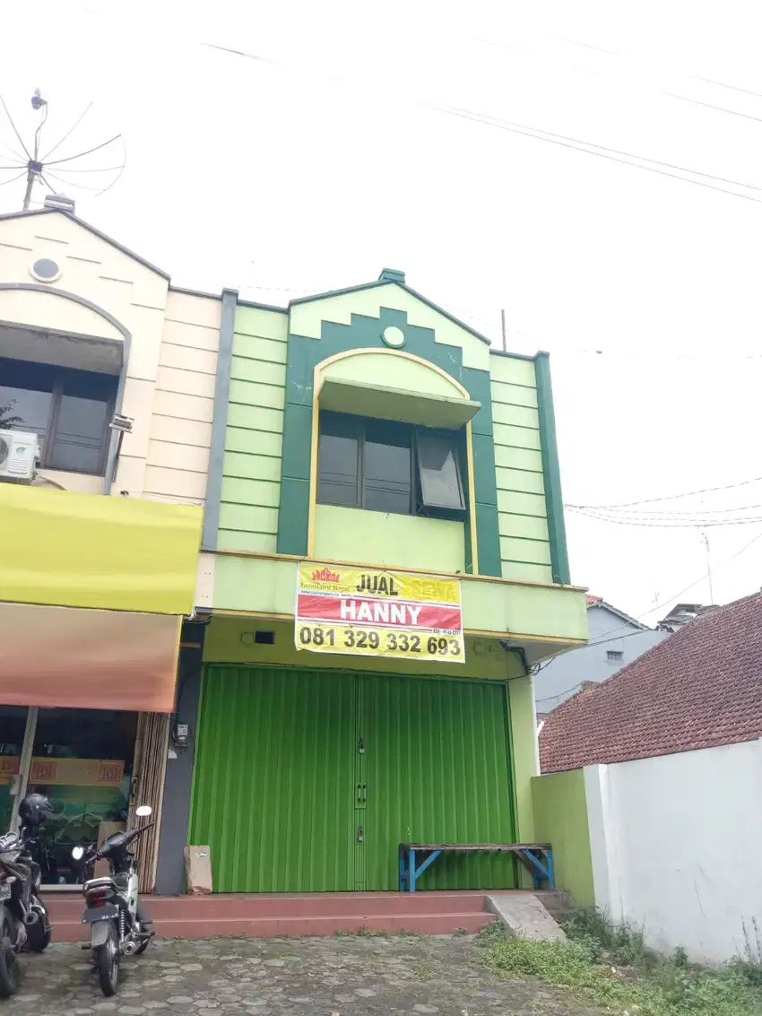 Dijual Ruko Lokasi Ramai Penduduk di Jl. KH Wahid Hasyim Salatiga