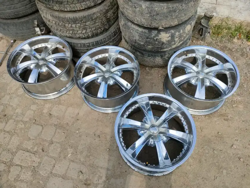 Velg Cattivo Chrome r20 pcd 5 114 5x114 5 127 5x127