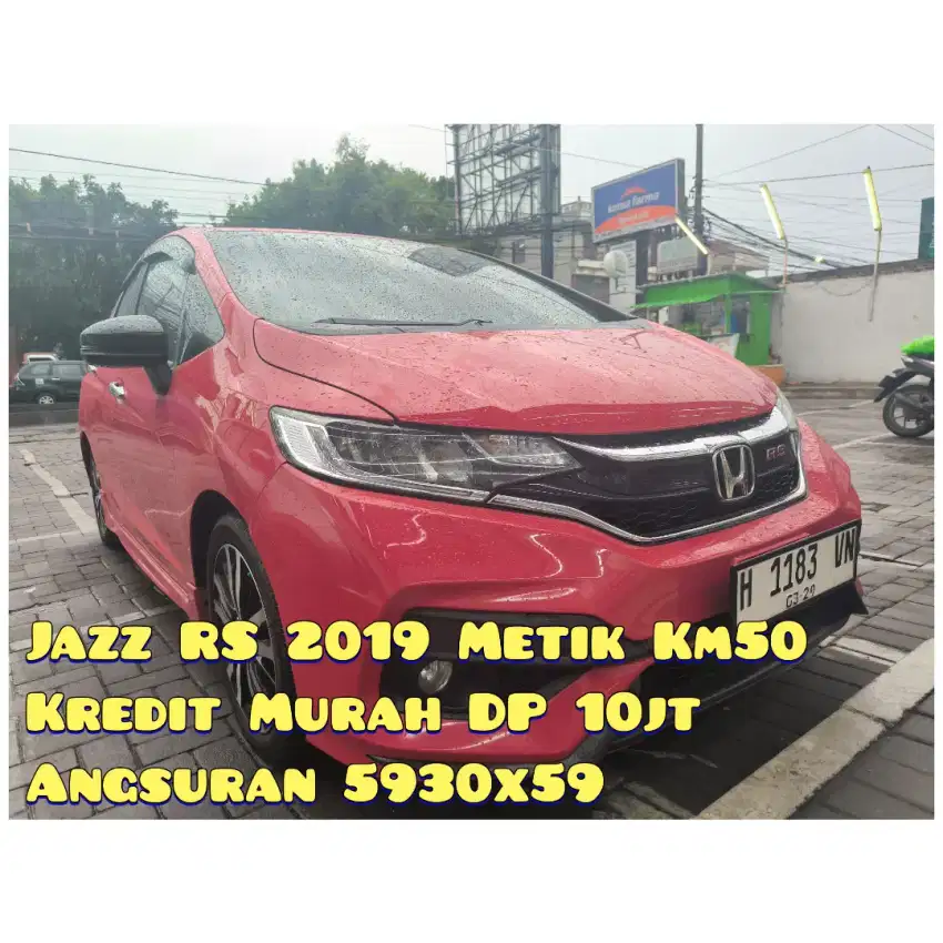 Jazz RS 2019 Merah Metik Km50Rban