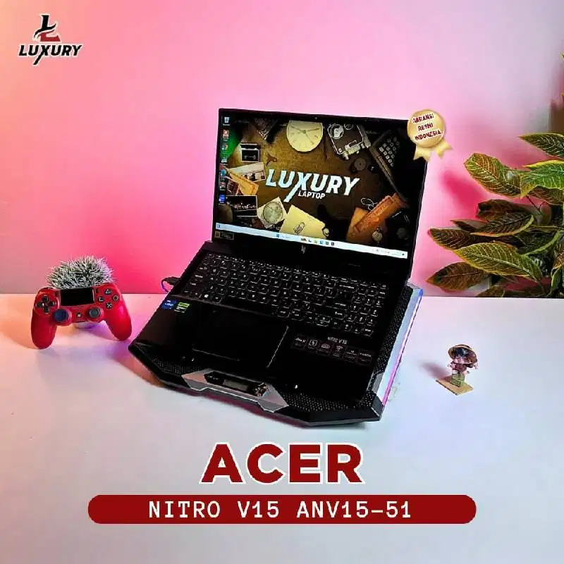 LAPTOP ACER NITRO V15 ANV15-51 GARANSI RESMI MULUS BU TT JUAL CEPAT