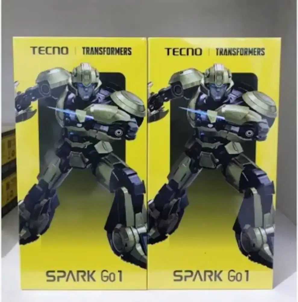 Tecno spark Go 1 4/128 kamera miring iPhone13 resmi