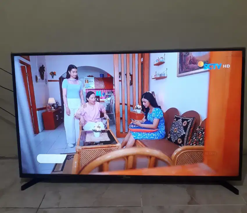 tv led samsung 43 inch. full HD nominos. kotak ada.