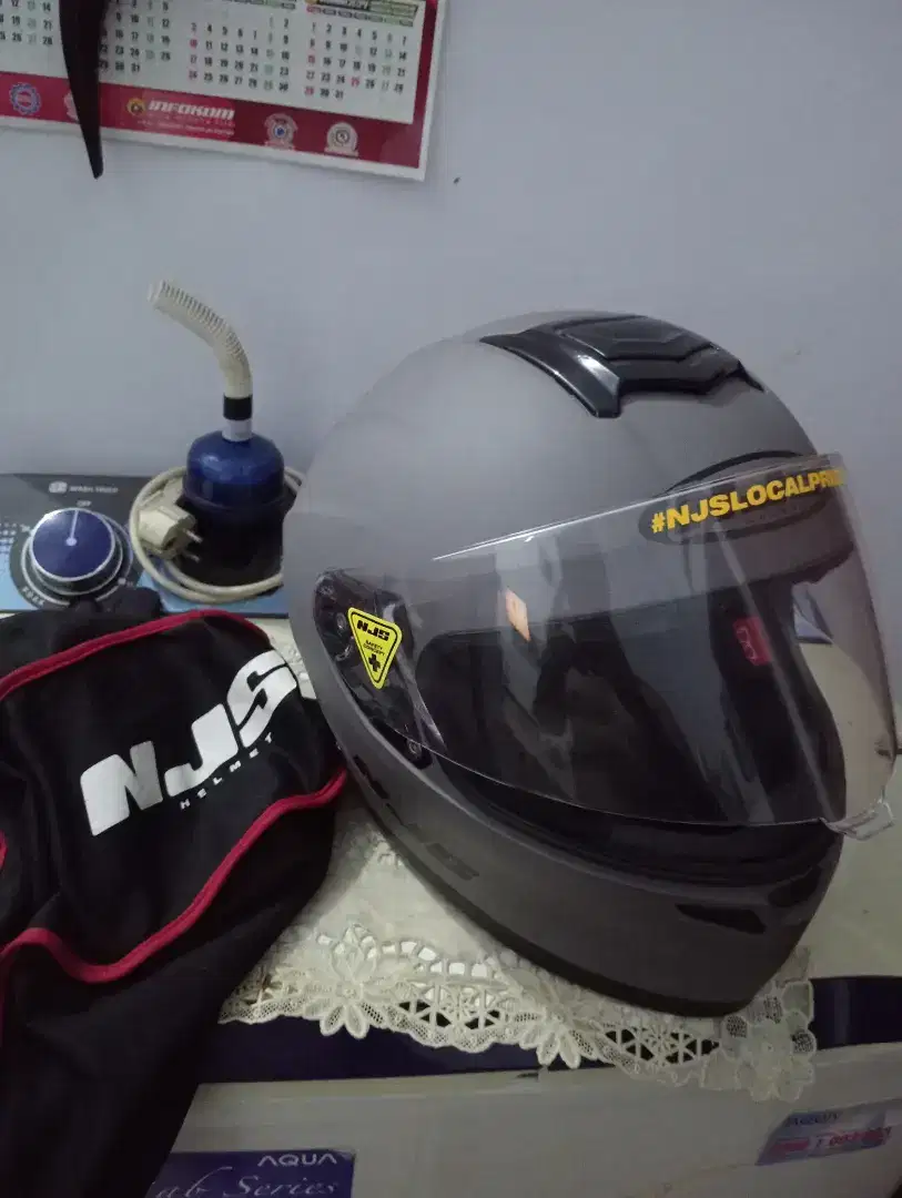 Helm NJS ZX1 Abu² dop BojongBaru