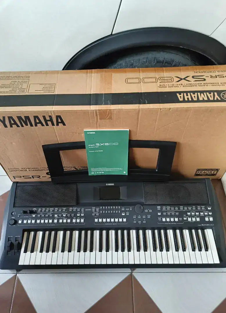 YAMAHA SX 600 DUS BOOK