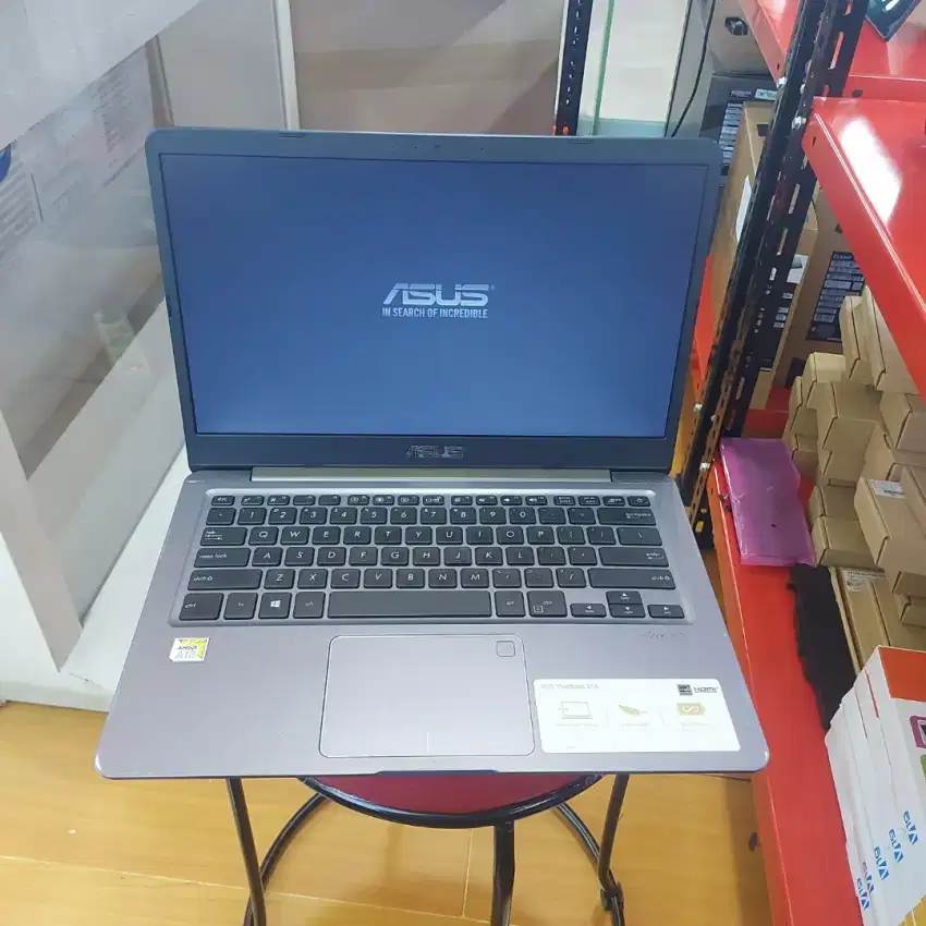 Laptop Asus A411QA, AMD A12-9720P, Ram 12gb,Ssd 128gb + Hdd 1tera