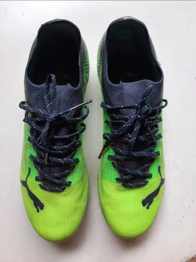 Sepatu Bola Puma Ultra Green size 40,5 baru pakai 1x