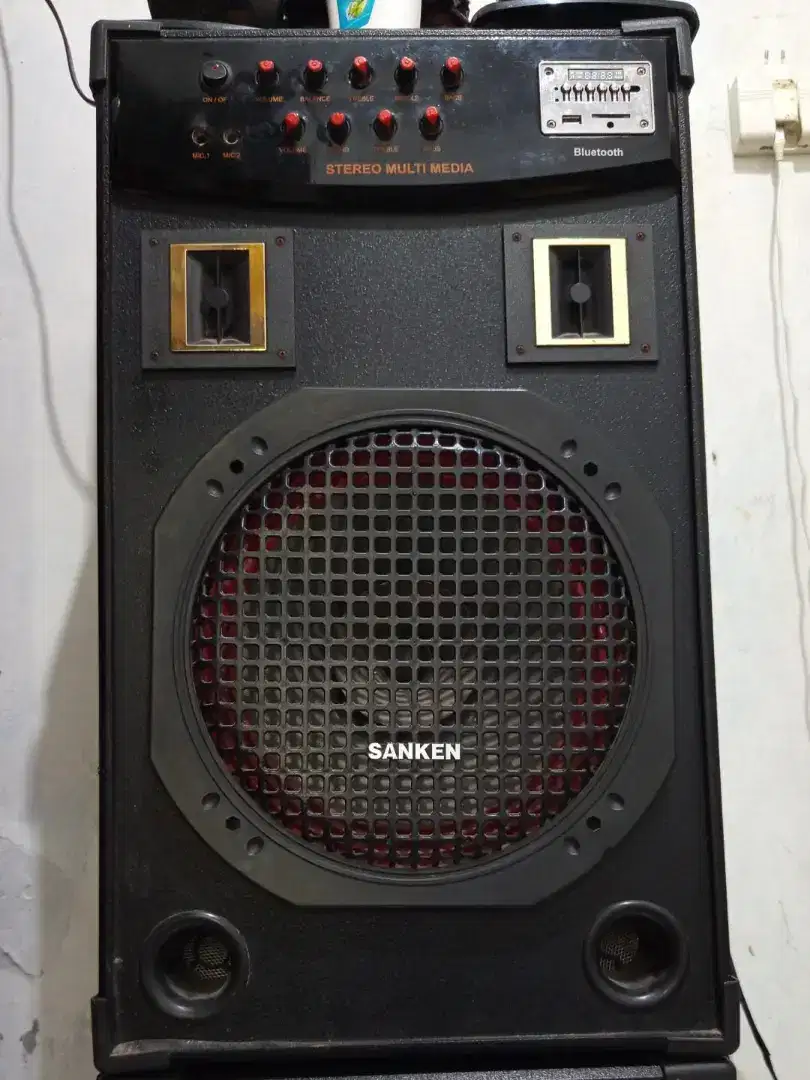 Speaker Aktif Sanken 12 Max Bass Bluetooth