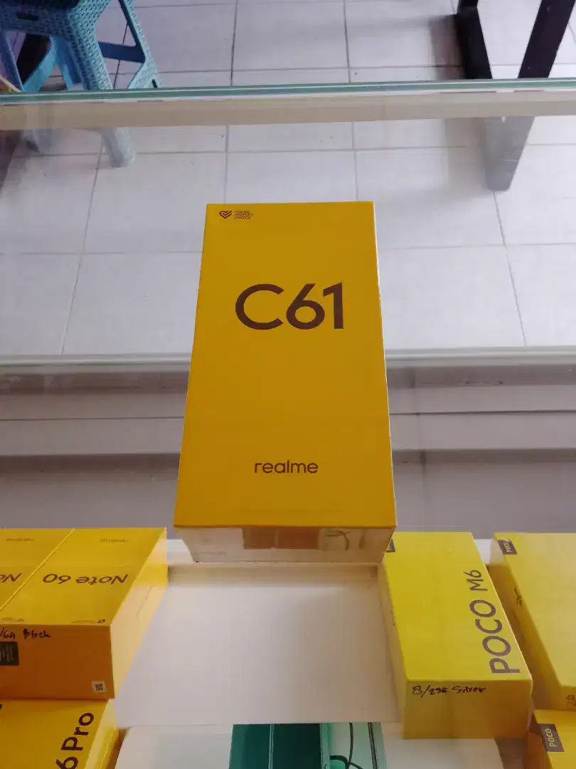 ( Respon cepat wa ) Realme C61 8/128 Garansi resmi 1thn