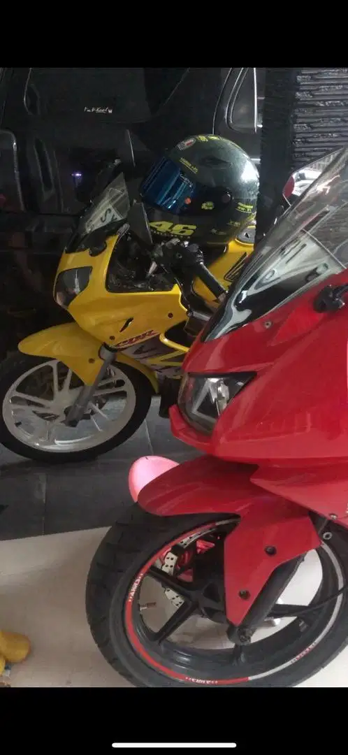 Ninja 250cc 2 silinder orian (merah)