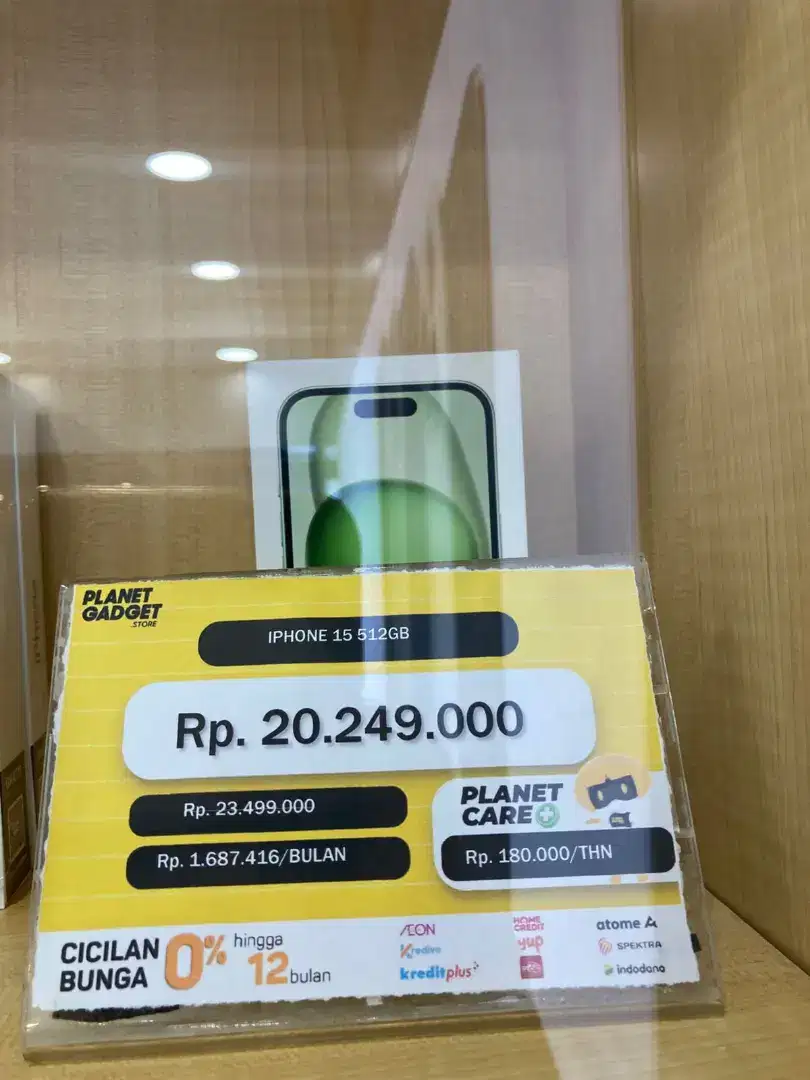 KREDIT IPHONE 15 512GB GARANSI RESMI IBOX