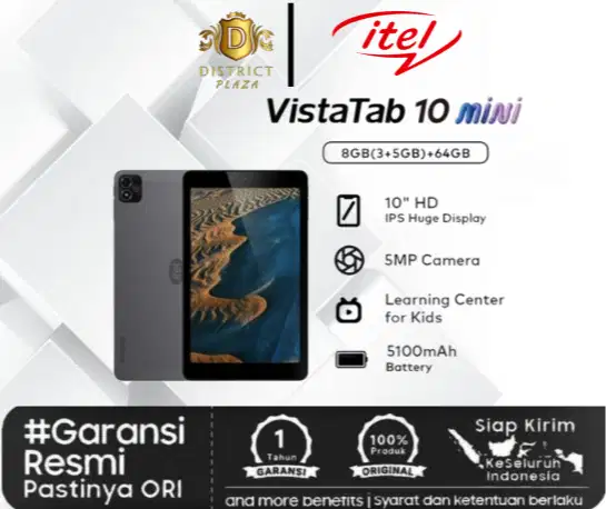 Itel Tab 10 Mini 3+5/64Gb Bergaransi Resmi