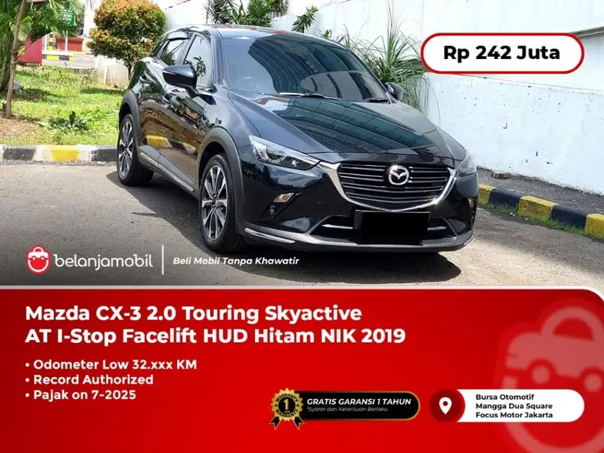 [LOW KM] Mazda CX3 CX-3 CX 3 2.0 Touring Skyactive AT Hitam 2019/2020