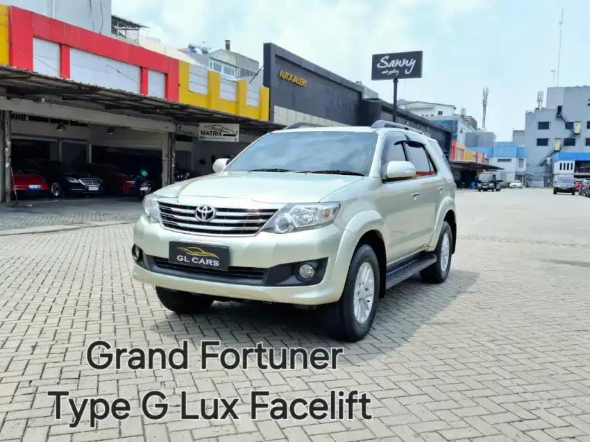 Fortuner 2.7 G Lux Facelift Cash 2011 Toyota Bensin Kondisi Bagus