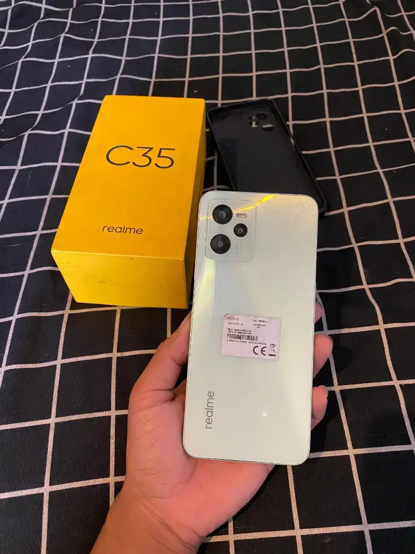 Realme C35 4 64gb Second Normal