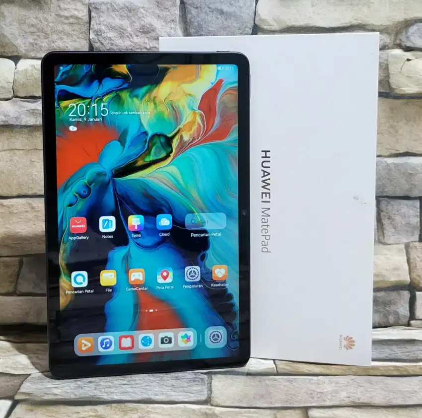 Huawei Matepad 10.4inch 4/128 Fulset charger tidak ori segel mulus 90%