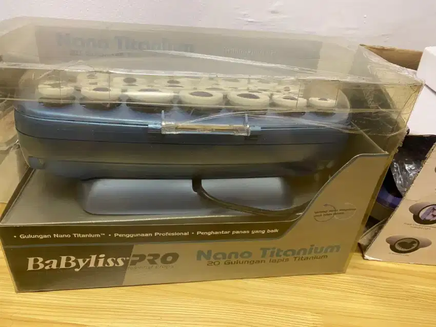 Babyliss pro hot roller rambut nano titanium