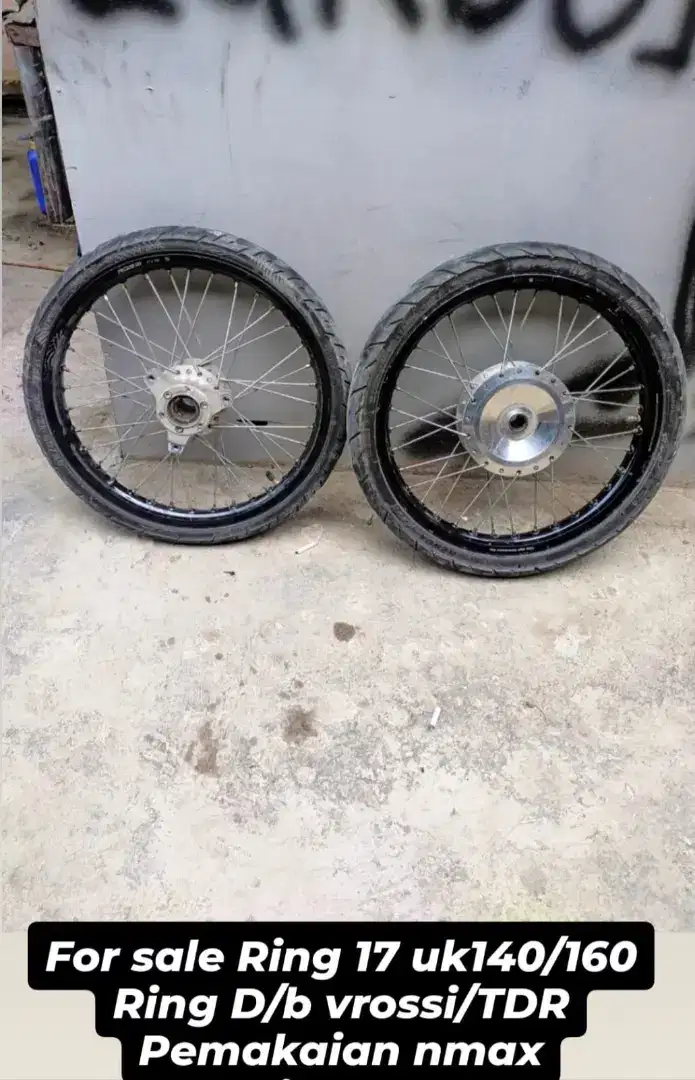 Velg ring 17 jari jari nmax old