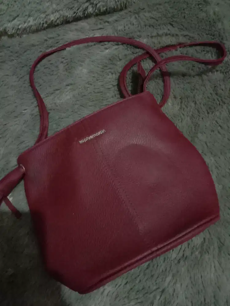Tas shopee martin maroon