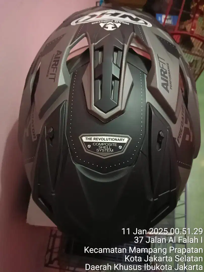 Helm NHK double visor