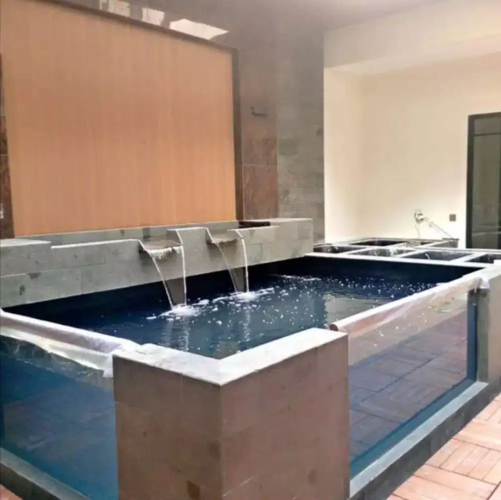 KOLAM IKAN MINIMALIS