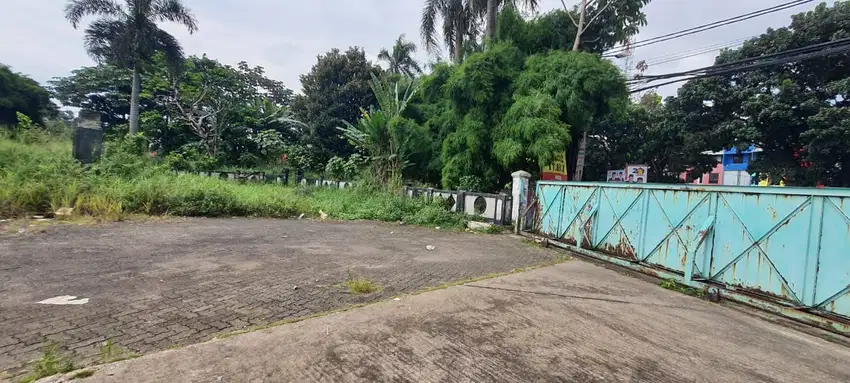 Lahan  Luas 1 Hektar di Jl. Raya Bogor KM 46 Nanggewer Cibinong Bogor