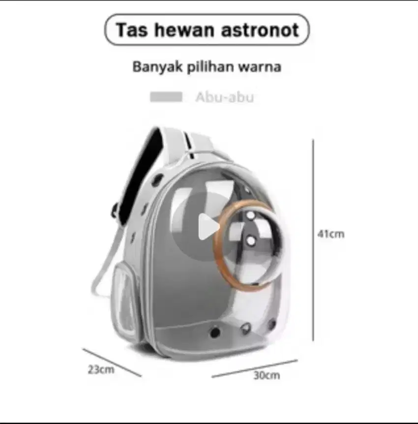 Tas Hewan Astronout