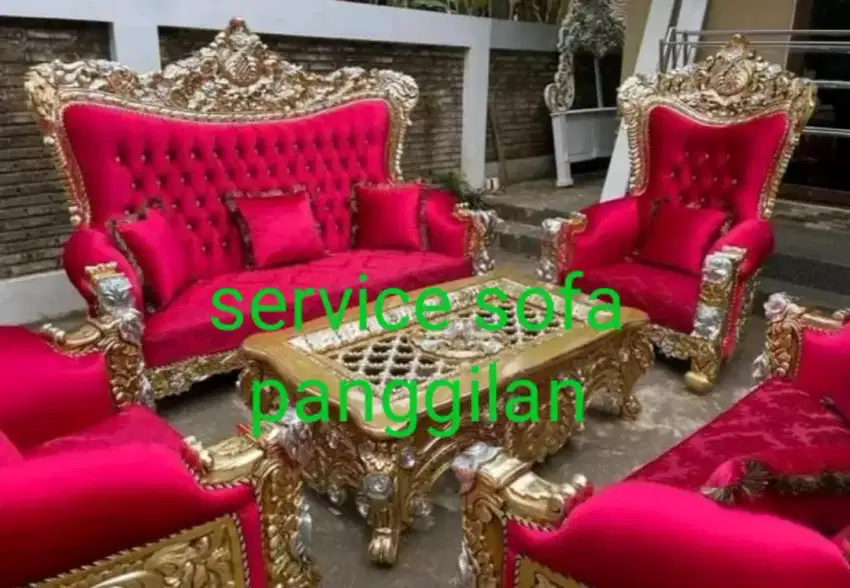 Melayani servis sofa panggilan